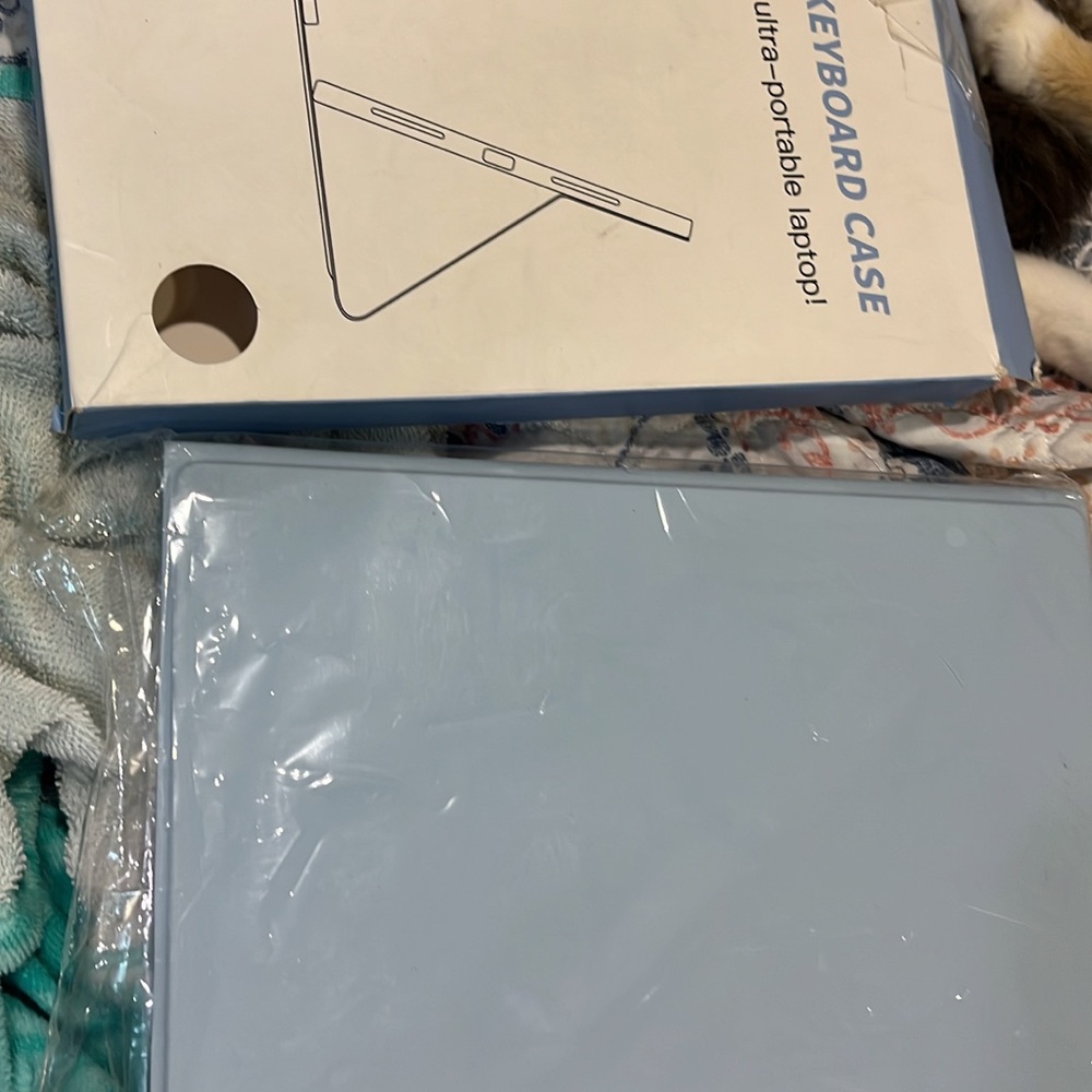 Light Blue Keyboard Case